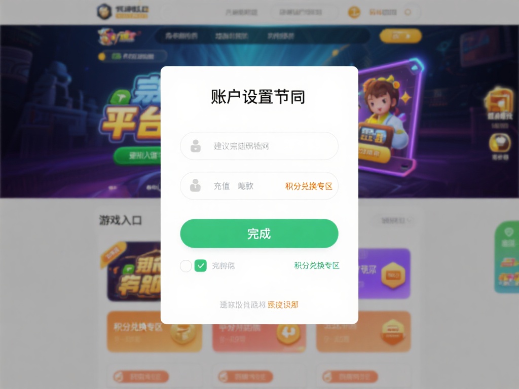 完成账户设置后，建议熟悉网站的功能模块，包括游戏入